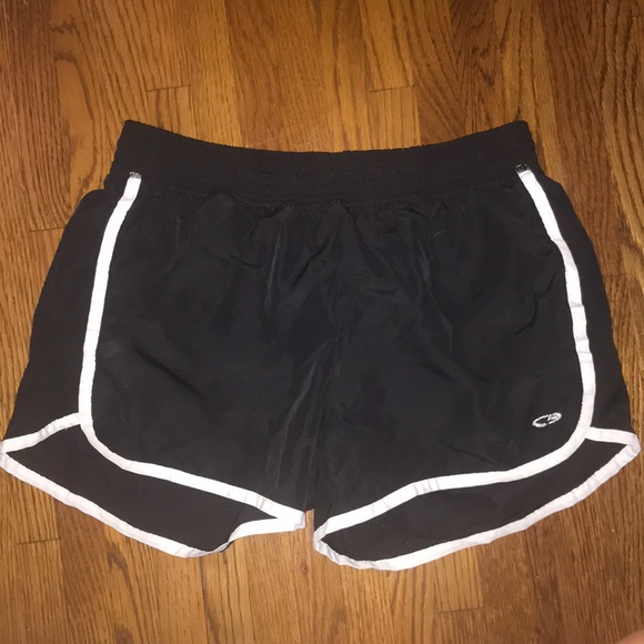 Pants - Black Athletic Shorts